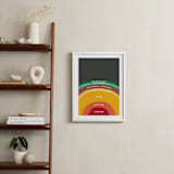 "The Earth" - Art Print in Magma by Erica Krystek - In a Room
