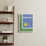 "Your Serve 1" - Art Print in Blue Deuce by Alicia Abla - In a Room