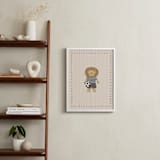 "Little All-Stars 2" - Art Print in Sand by Zove Ahhh - In a Room