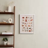 "Farm Alphabet" - Art Print in Sand by Vivian Yiwing - In a Room