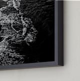 "Swell" - Art Print in Black and White by LindseyErin - Frame Close-up