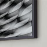 "In motion" - Art Print in Black & white by Angie McMonigal - Frame Close-up
