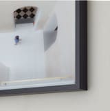 "look DOWN" - Art Print in white by Gail Schechter - Frame Close-up