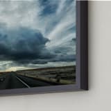 "storm" - Art Print in Storm Blue by Michelee Scott - Frame Close-up