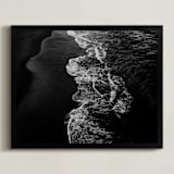 "Swell" - Art Print in Black and White by LindseyErin - Framed
