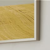 "Sunny field" - Art Print in Yellow field by Lying on the grass - Frame Close-up