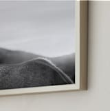 "Horseback" - Art Print in Black and White by Anne Ciotola - Frame Close-up