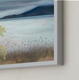 "First Rain" - Art Print in Fog by Karina Racz - Frame Close-up