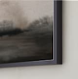 "Mystical & Mysterious" - Art Print in Misty Black & White by Michelle Jean - Frame Close-up