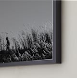 "Flight and Hike II" - Art Print in Dusk by Alaric Yanos - Frame Close-up
