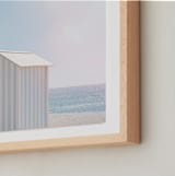 "A Summer Day" - Art Print in Sky by Paola Benenati - Frame Close-up