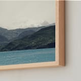 "Landscape 2" - Art Print in Ocean Blue by lulu and isabelle - Frame Close-up