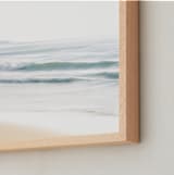"Slow Tide" - Art Print in Wave by Mike Sunu - Frame Close-up