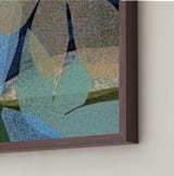 "Take Me With You" - Art Print in Woodsy by Carrie Moradi - Frame Close-up