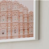 "Palatial" - Art Print in Rose by Creo Study - Frame Close-up