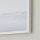 "September West" - Art Print in Fog Blue by Krissy Bengtson - Frame Close-up
