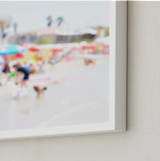"Seaside 2017 No. 13" - Art Print in Summer at the beach by Tal Paz-Fridman - Frame Close-up