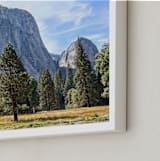 "Yosemite Valley" - Art Print in grey blue granite by Sea and Sky - Frame Close-up