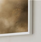 "Golden Light" - Art Print in Golden by Jan McElhinny - Frame Close-up