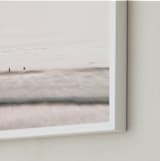 "Pacific Shine II" - Art Print in Sunset Blush by Shannon Howard - Frame Close-up