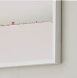 "Sugary Sand Beach" - Art Print in Sugary Sand by Rega - Frame Close-up