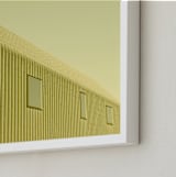 "Telescopic" - Art Print in sunshine by Deborah Chou - Frame Close-up