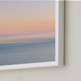 "The Sun I Used to Know" - Art Print in Coastal Blue by Em Hale - Frame Close-up