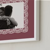 "Chantilly: Landscape" - Framed Photo in Dusty Rose by Erica Krystek - Frame Close-up