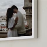 "The Big Picture: Landscape Framed Photo" - Framed Photo in White by Minted - Frame Close-up