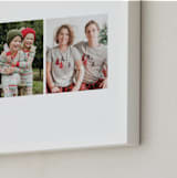 "Three Photo: Landscape Framed Photo" - Framed Photo in Cotton by jomolo - Frame Close-up