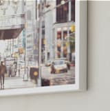 "Radio City Dream" - Art Print in Color by 1885 Atelier - Frame Close-up