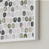 "standout" - Art Print in Olive by Melanie Severin - Frame Close-up