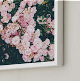 "Shining Statement" - Art Print in Rosa by lulu and isabelle - Frame Close-up