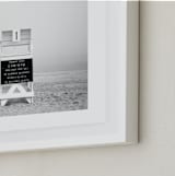 "Number 1" - Art Print in black and white by Baumbirdy - Frame Close-up