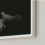 "Franz + Ferdinand" - Art Print in Black by Amy Carroll - Frame Close-up