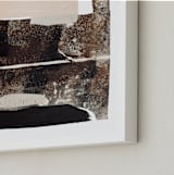 "Agate 1" - Art Print in Agate by Jennifer Daily - Frame Close-up