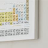 "Elemental" - Art Print in Earthtone by Marabou Design - Frame Close-up