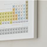"Elemental" - Art Print in Earthtone by Marabou Design - Frame Close-up