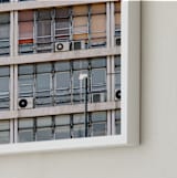 "Urban Palette - Smoky Eyes" - Art Print in Blue Grey by lulu and isabelle - Frame Close-up