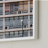 "Urban Palette - Smoky Eyes" - Art Print in Blue Grey by lulu and isabelle - Frame Close-up