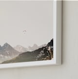 "Altitude" - Art Print in Stone by Heather Deffense - Frame Close-up