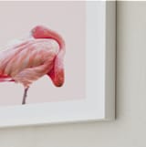 "PINK 3" - Art Print in Elegant Pink by Rega - Frame Close-up