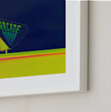 "Arcade" - Art Print in 80s Neon by Kaitlin Rebesco - Frame Close-up
