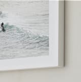 "Hat Day" - Art Print in Seafoam by Shannon Howard - Frame Close-up