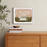 "Make Much Magic" - Art Print in Peach by Angel Walker - In a Room