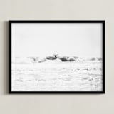 "east coast surf" - Art Print in Fresh White by Kaitie Bryant - Framed