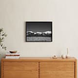"Reach New Heights" - Art Print in Charcoal by Ana V. Ramirez - In a Room