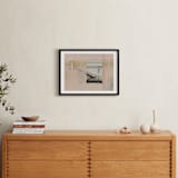 "But Leave the Keys" - Art Print in Notebook by Maja Cunningham - In a Room