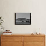 "wild wild west I" - Art Print in Western Grey by Sara Hicks Malone - In a Room