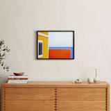 "Lonely horizons looking for summer" - Art Print in Sunglow by Massimiliano Massimo Borelli - In a Room